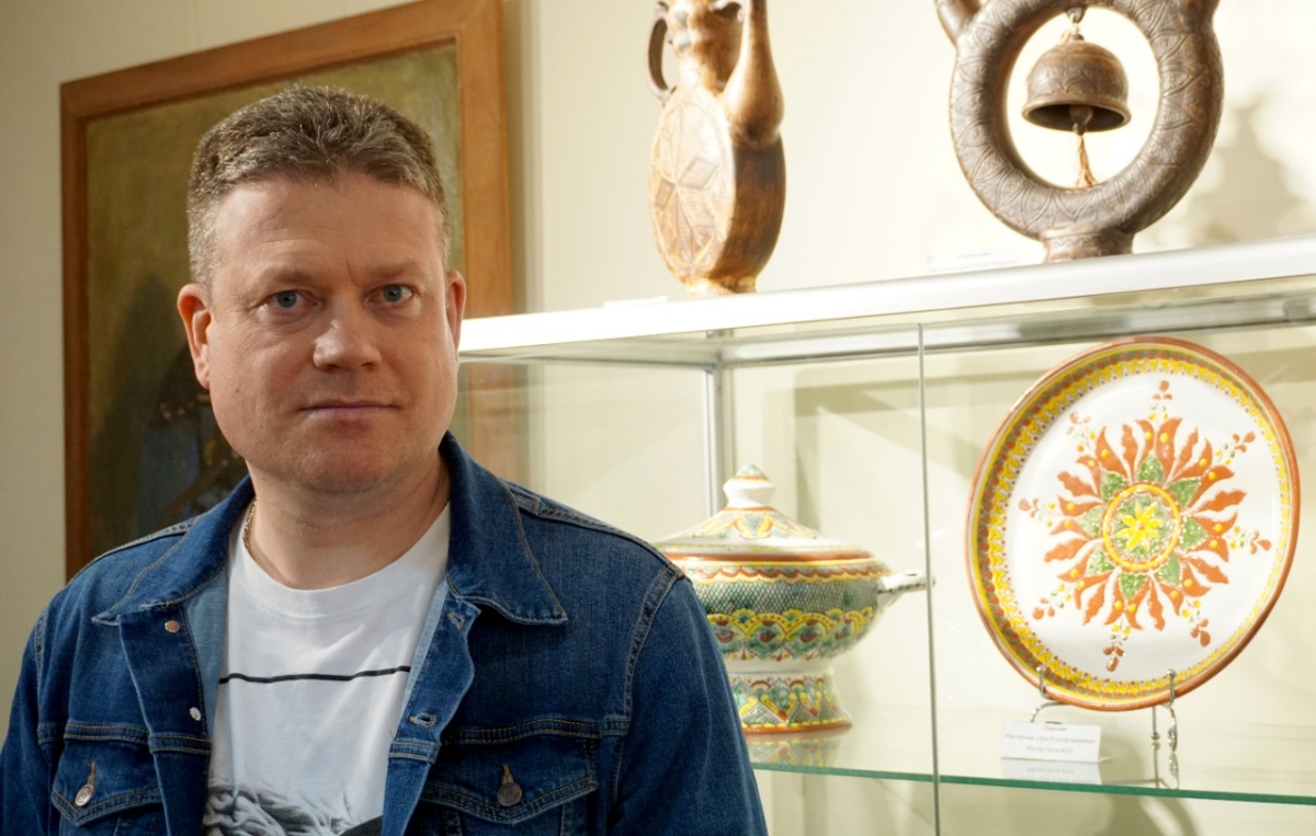 Выставка керамики Юрия Олеговича Пегова «Глиняные кружева Рузы» Выставка керамики Юрия Олеговича Пегова «Глиняные кружева Рузы»