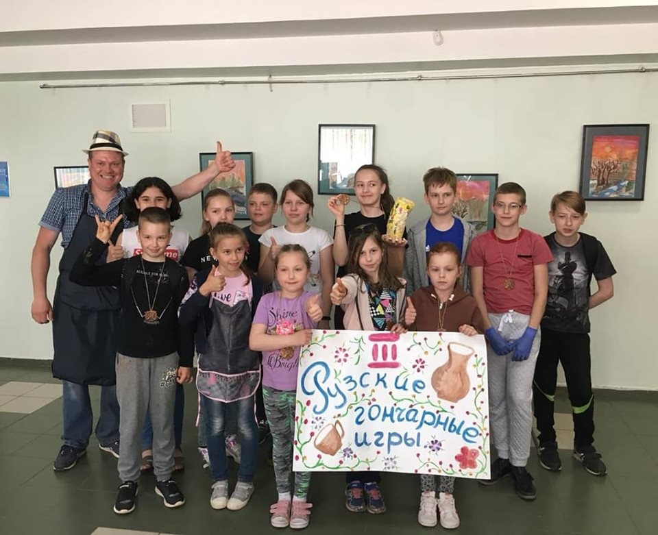 В "Молодежном центре" г. Руза прошли "III Рузские гончарные игры"