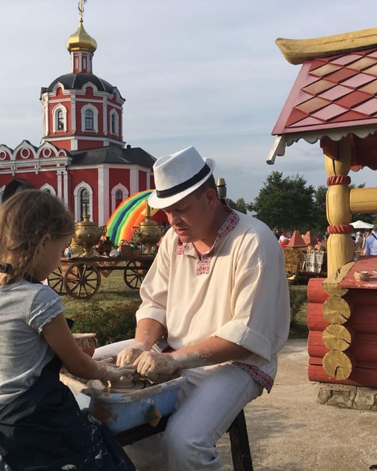 В "Молодежном центре" г. Руза прошли "III Рузские гончарные игры"