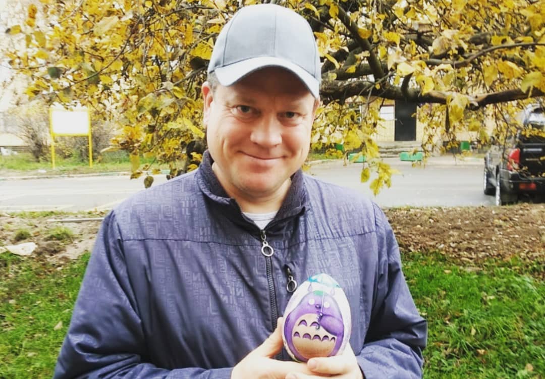 Игрушка на тему мультфильма Хаяо Миядзаки "Мой сосед Тоторо" Игрушка на тему мультфильма Хаяо Миядзаки "Мой сосед Тоторо"